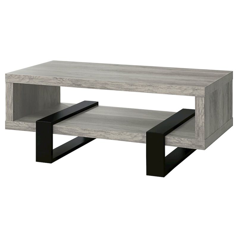 Coaster Co. of America Dinard Engineered Wood Coffee Table Grey Driftwood