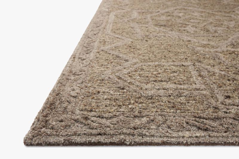 Mabel MBL-01 Bark/Graphite 3'6" x 5'6" Rug image number 2