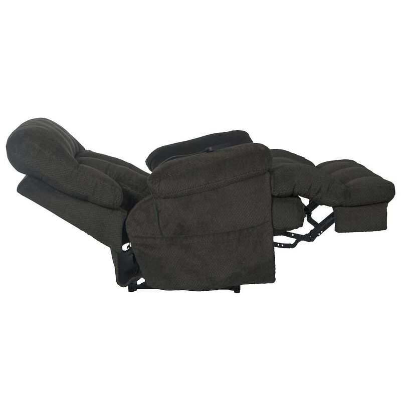 Catnapper Sterling Power Lay Flat Recliner with Power Adjustable Headrest and Lumbar