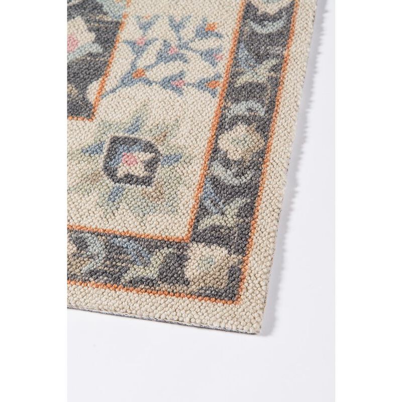 Momeni Traditional Rectangle Area Rug, Charcoal