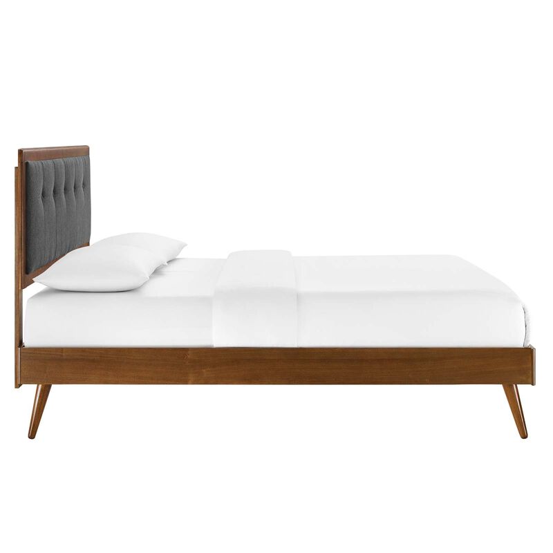 Modway - Willow Full Wood Platform Bed with Splayed Legs image number 3