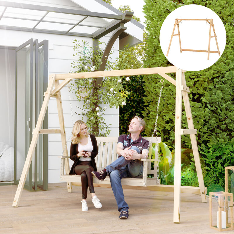 Hivvago Heavy Duty Porch Swing Frame &ndash; 770 lb Capacity image number 7