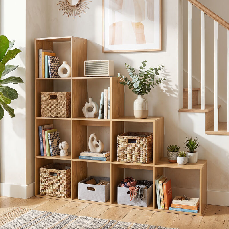 4 Tier Bookshelf with 2 Safety Anti Tipping Kits for Bedroom image number 1