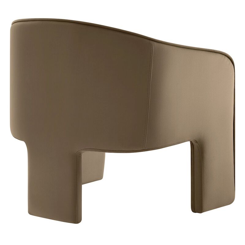Greer Performance Velvet Upholstered Accent Armchair image number 4