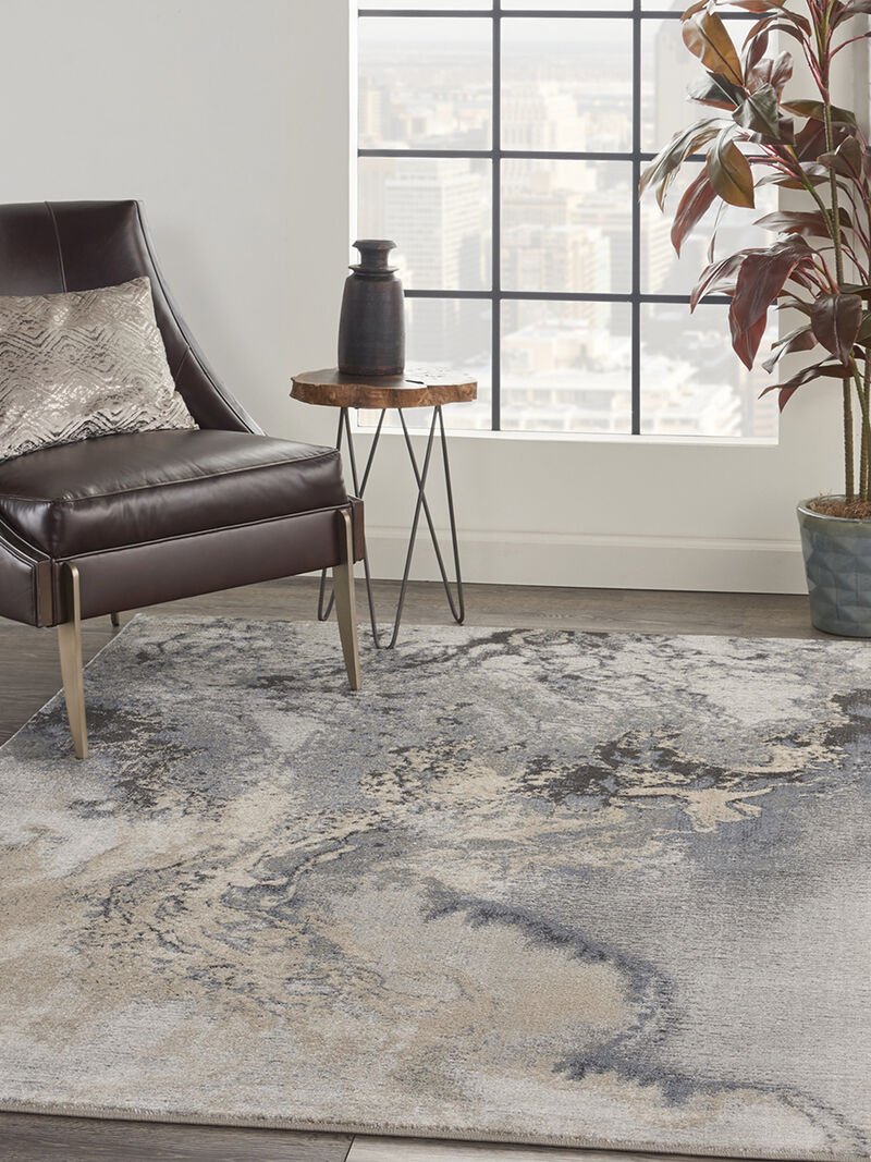 Maxell MAE08 Gray 5'3" x 7'3" Rug