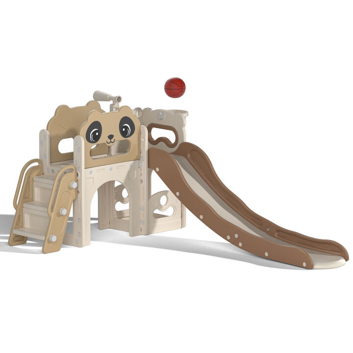 7-in-1 Kids Slide Set with Aisle