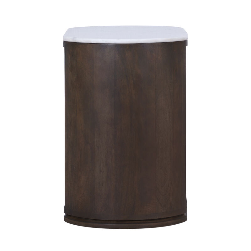22x21" Side Table W/ Shelf image number 2