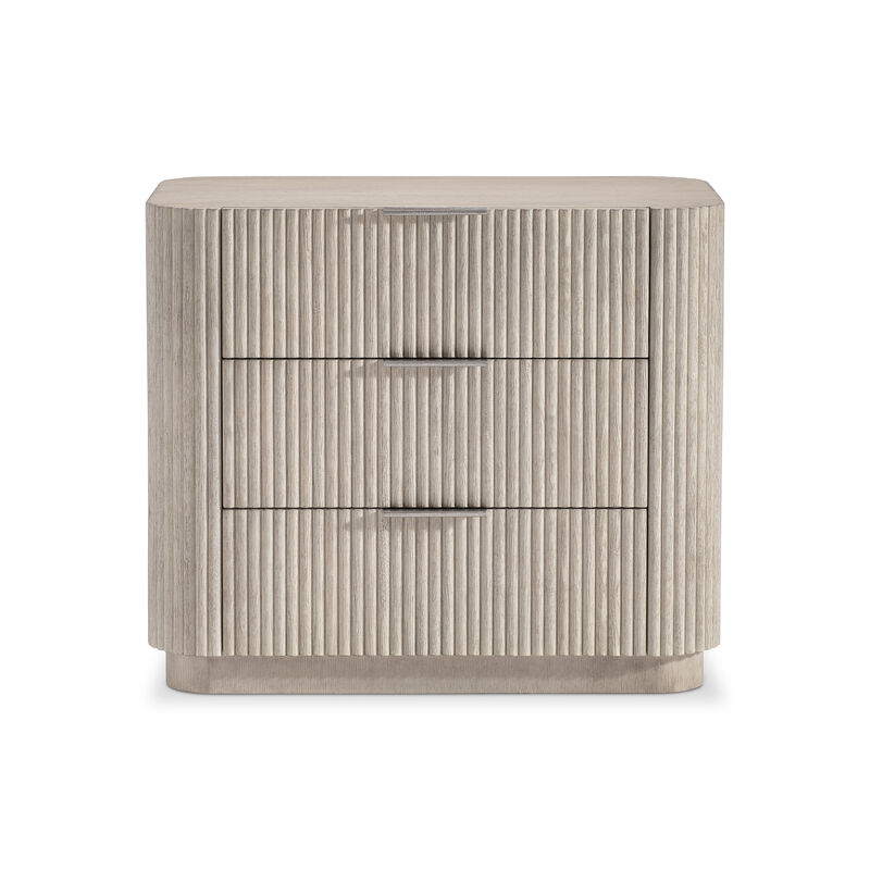 Lucerne Three Drawer Nightstand image number 2