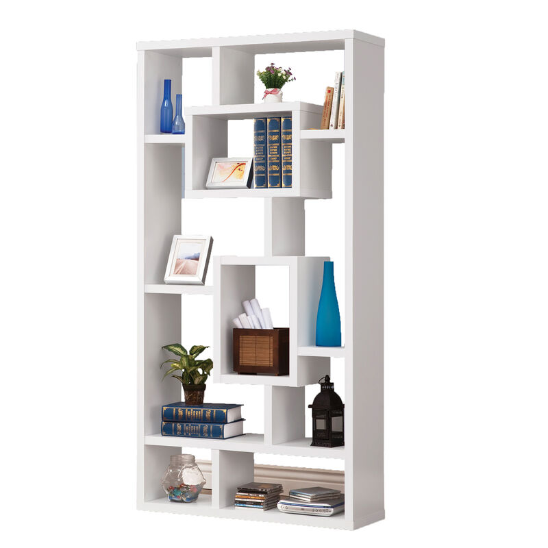 Fantastic Geometric Cubed Rectangular bookcase