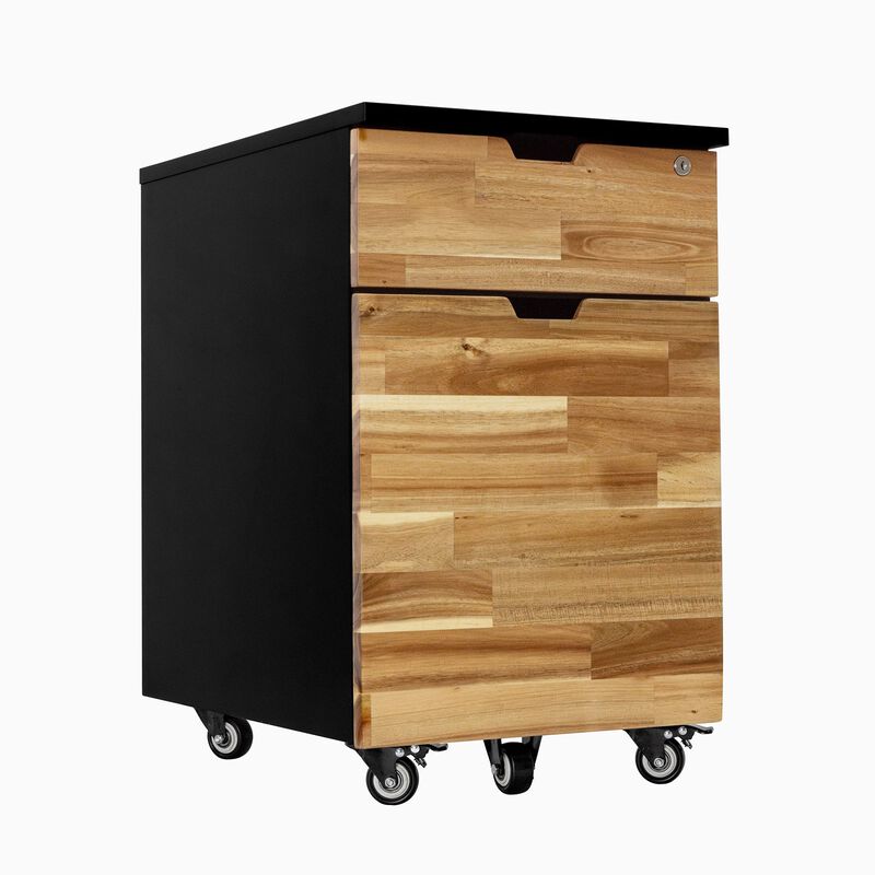 Desky Wooden Minimal Filing Cabinet image number 0