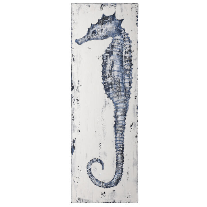 Rustic Seahorse II Wall Art