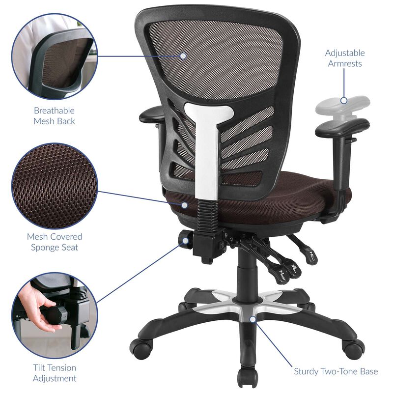 Modway Furniture - Articulate Mesh Office Chair image number 5