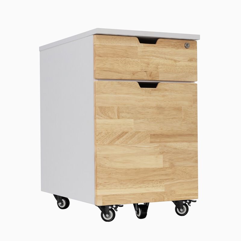 Desky Wooden Minimal Filing Cabinet image number 0