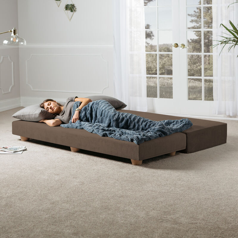 Jaxx Alon Daybed / Fold-Out Queen-Size Mattress - Microvelvet