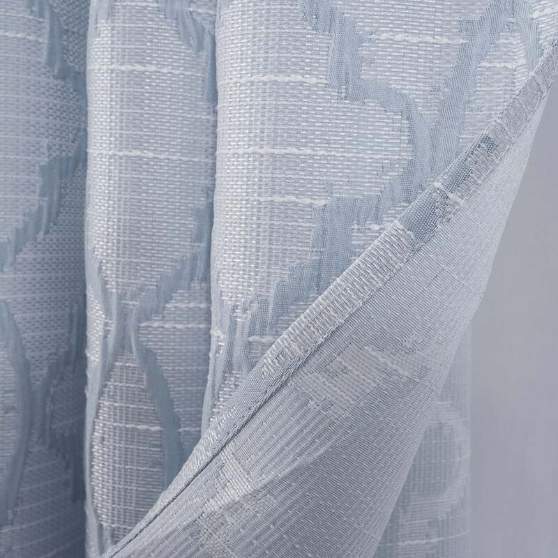 RT Designers Collection Brookfield Jacquard High Quality Light Filtering Grommet Curtain Panel