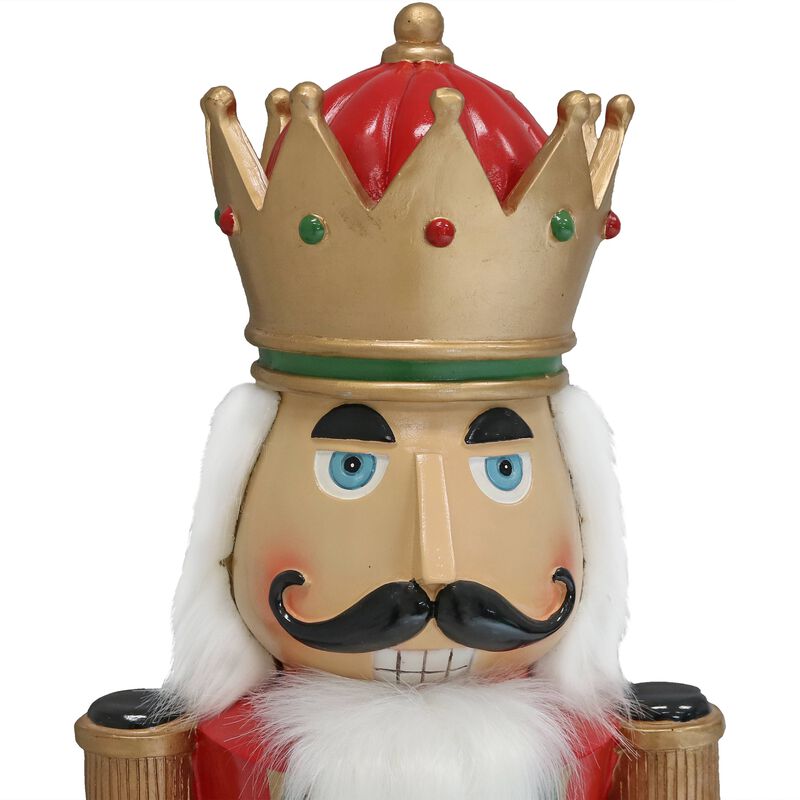 Sunnydaze Prince Matthias the 3ft Nutcracker Statue Christmas Decoration image number 2