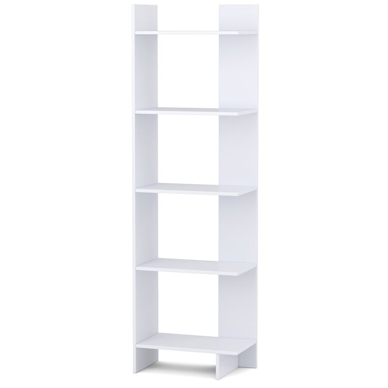 5-tier Freestanding Decorative Storage Display Bookshelf