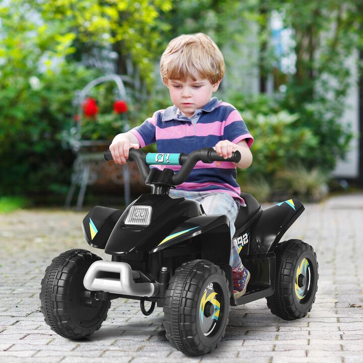 Kids 6V Electric ATV 4 Wheel Ride On Toy for Outdoor Play