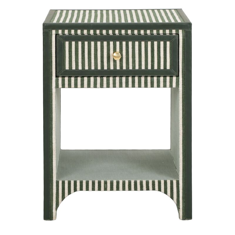Kora Terracotta Cotton Jute Nightstand image number 2