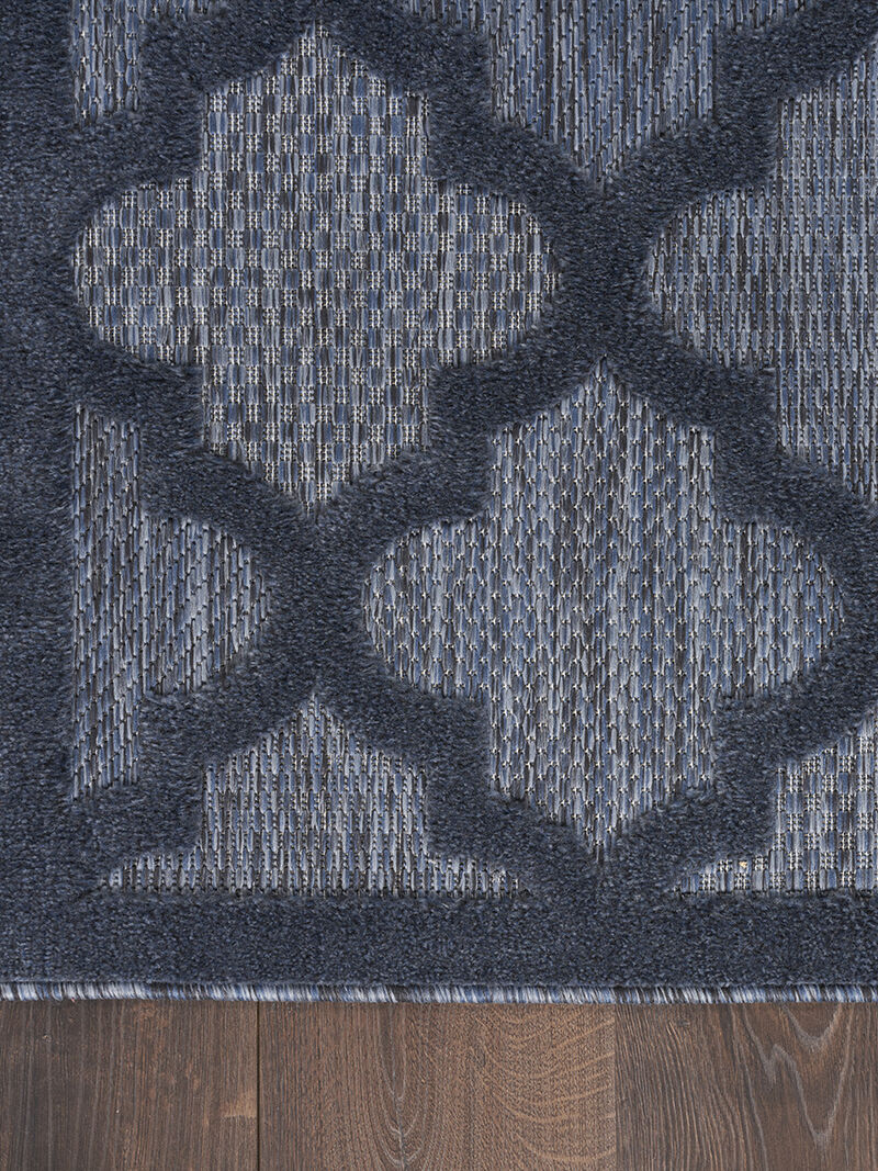 Easy Care NES01 Navy/Blue 9' x 12' Rug
