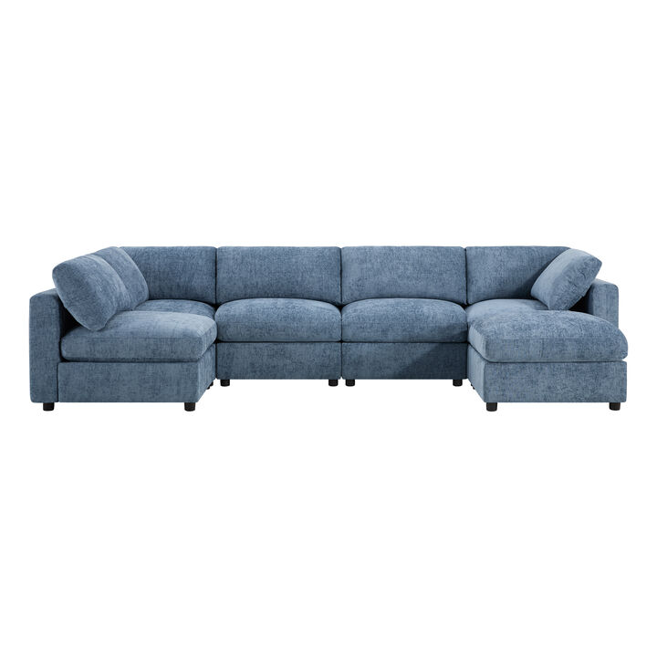 129" Modular Sectional Sofa