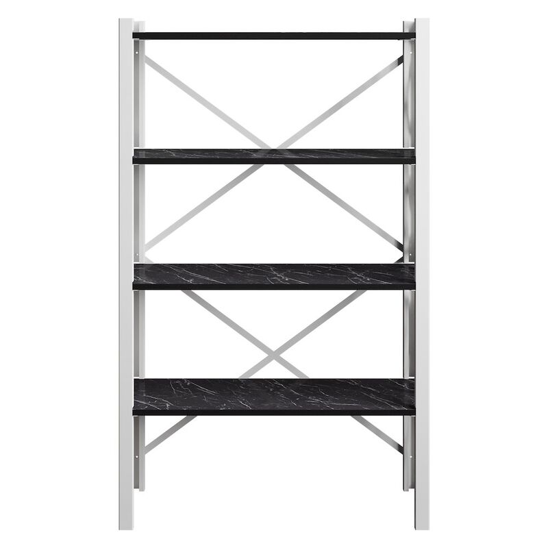 Decorotika Merkel Bookshelf-White Bendire