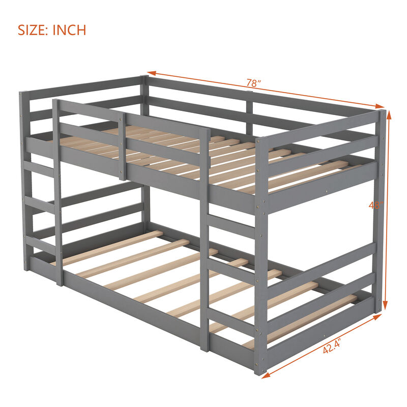 Whisen Bunk Bed with Ladder