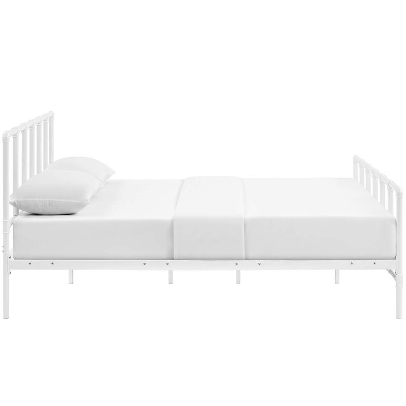 Modway - Dower Queen Stainless Steel Bed image number 3