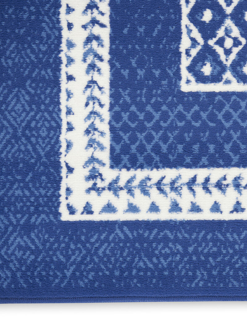 Whimsicle WHS13 Navy 8' x Round Rug image number 3