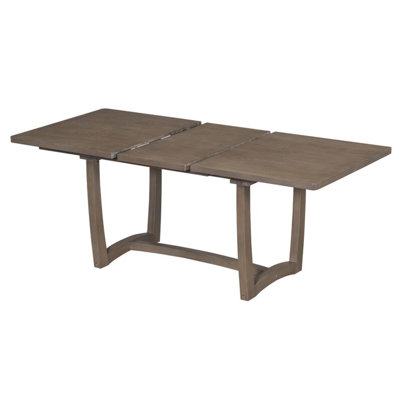 Toktes 7‑Piece Extendable Transitional Dining Set image number 7