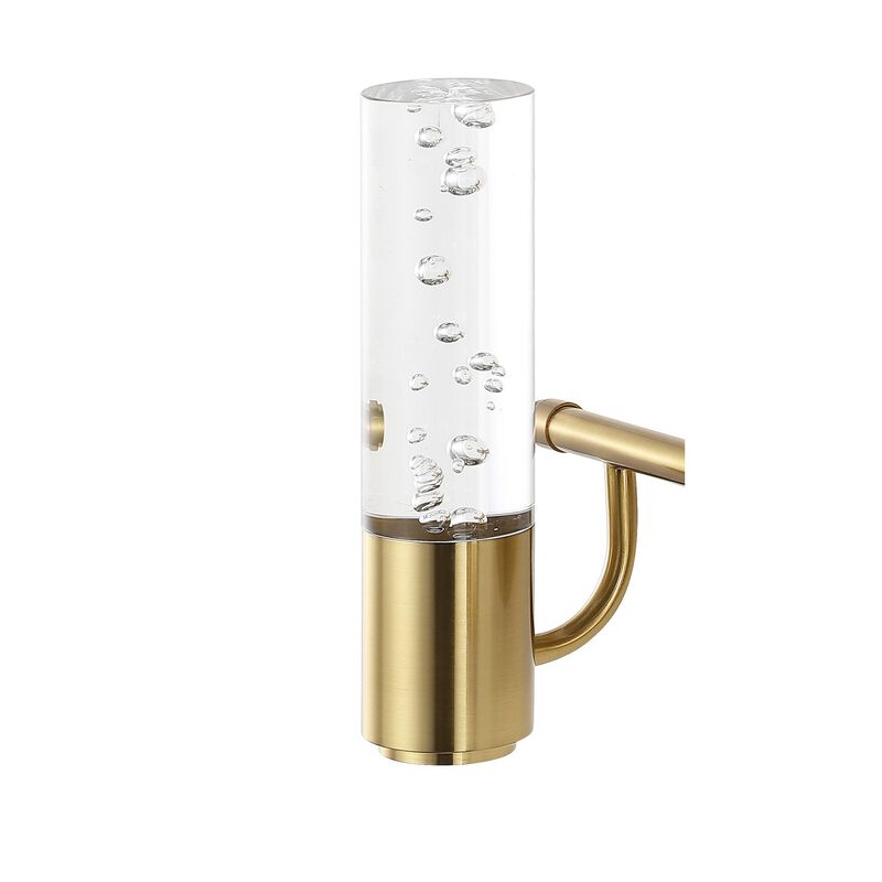 Bolha Minimalist Modern Bubble Acrylic/Iron Integrated LED Vanity Light