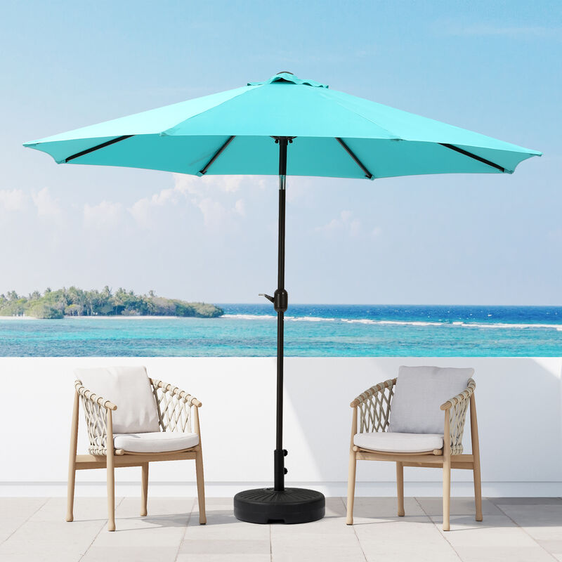 WestinTrends Westintrends 9 ft. Patio Table Umbrella with tilt and crank features