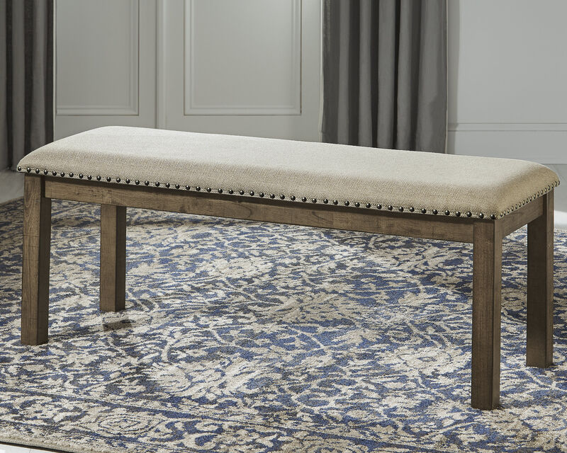 Moriville Upholstered Dining Bench image number 1