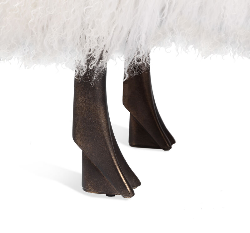 Phillippe Sheep Sculpture - Ivory