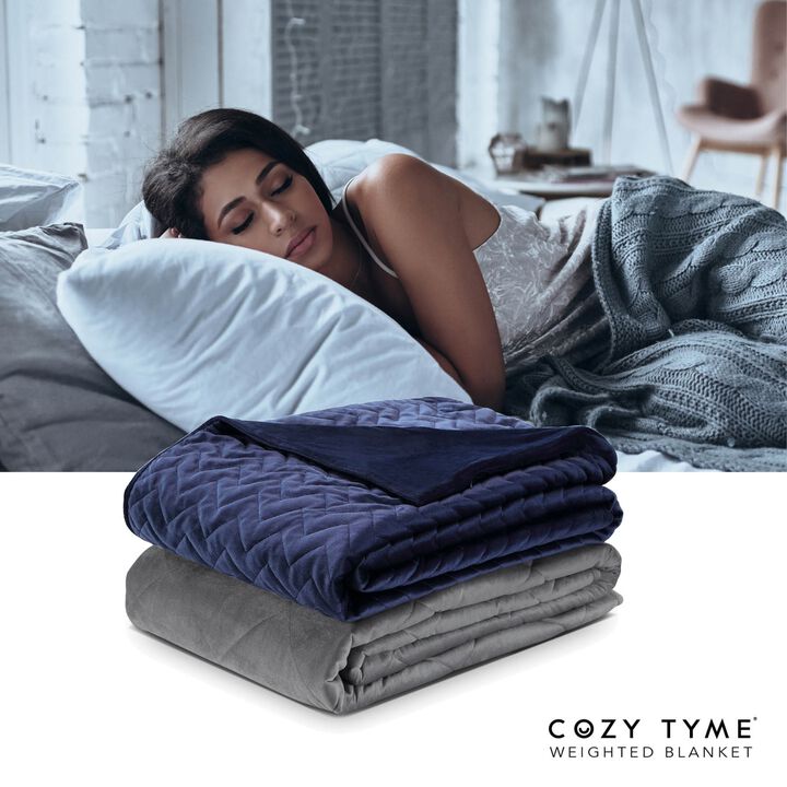 Cozy Tyme Lehana Weighted Blanket 20 Pound 72"x80"