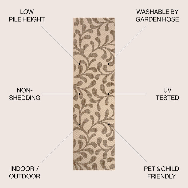 Vine All Over Indoor/Outdoor Area Rug