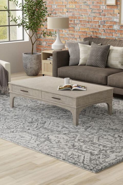 Belfort 8A27F Gray 9' x 12' Rug