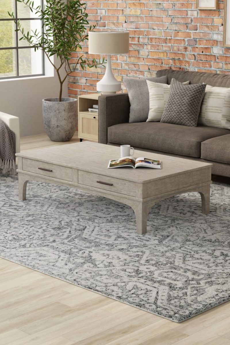 Belfort 8A27F Gray 9' x 12' Rug image number 1