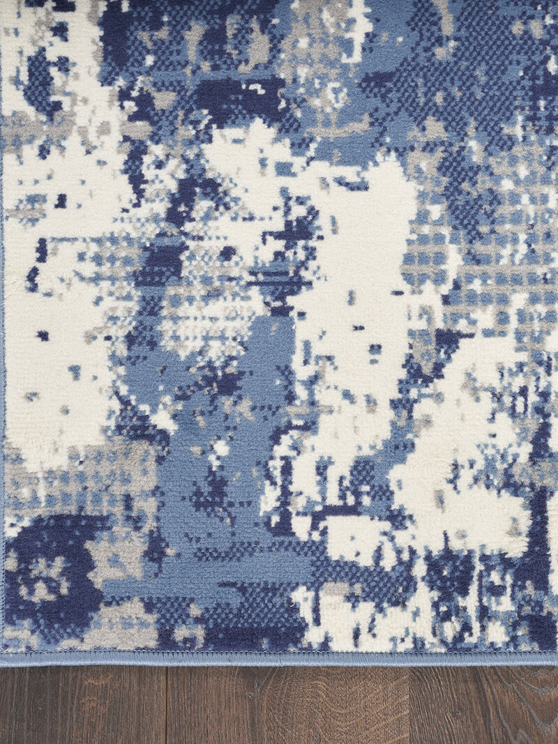 Grafix GRF38 Navy/Blue 3'9" x 5'9" Rug