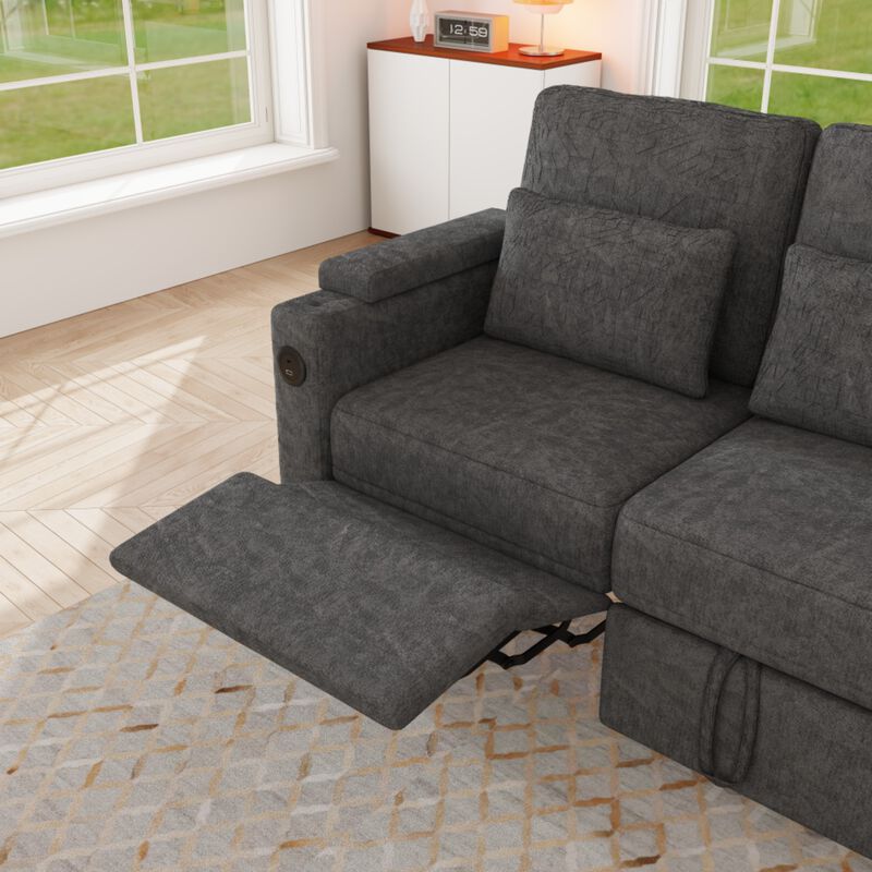 Lilkra 3-in-1 Convertible Sleeper Sofa image number 5