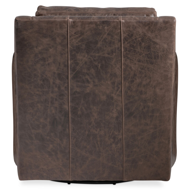 Ventura Leather Swivel Chair image number 3