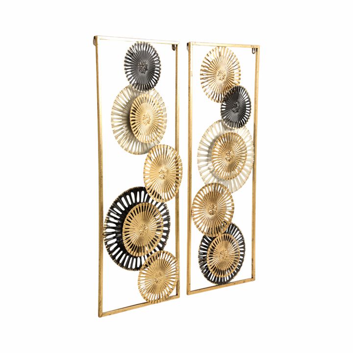 S/2 Pierced Disc Wall Panels