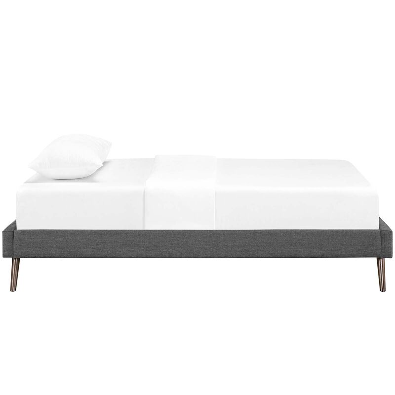 Modway - Loryn Twin Fabric Bed Frame with Round Splayed Legs image number 3