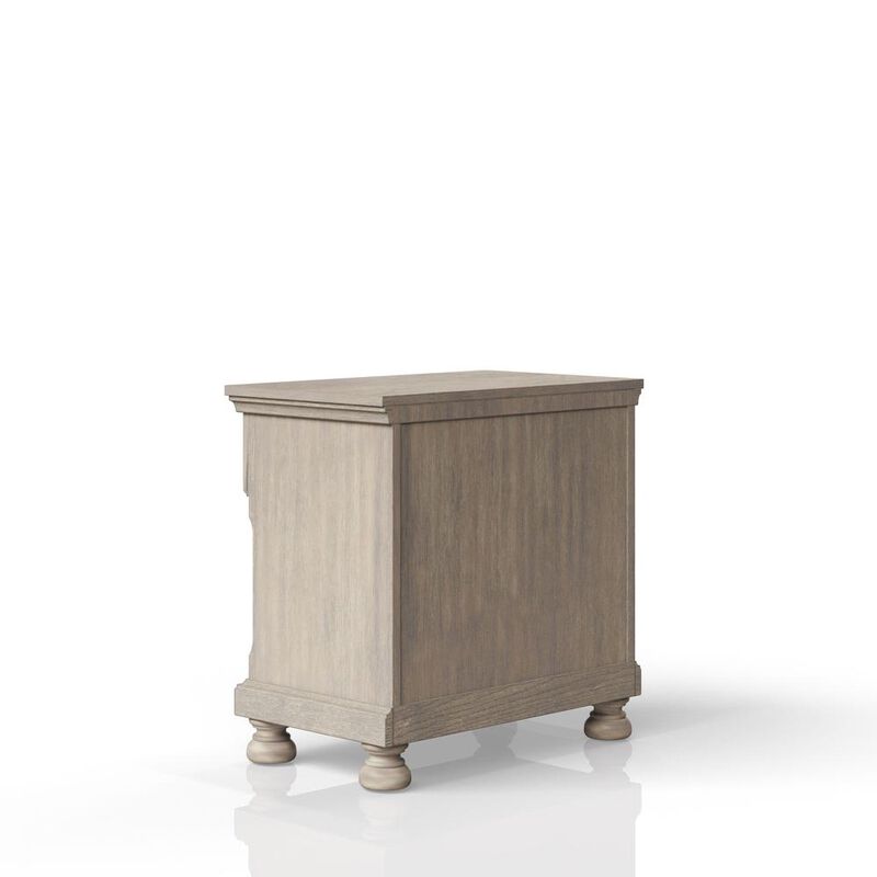Prescott Gray Nightstand