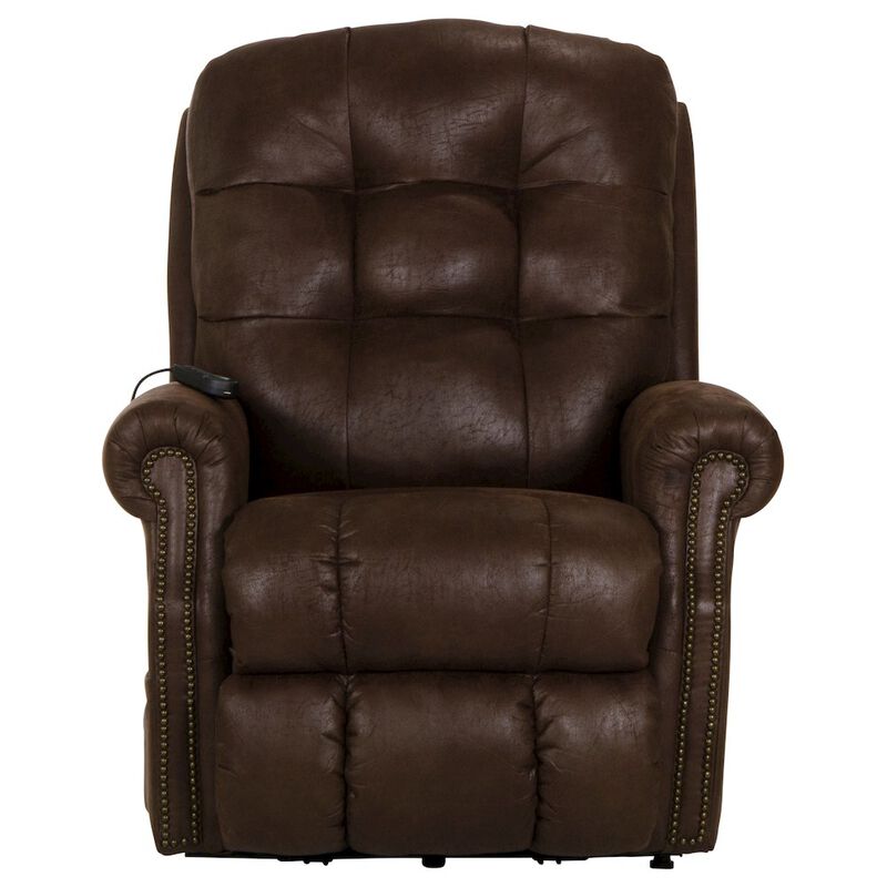 Catnapper Ramsey Power Lift Lay Flat Recliner with Heat and Massage