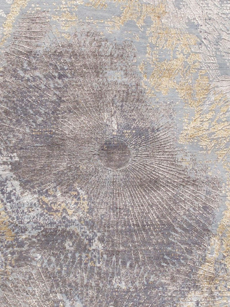 Pasargad Home Cosmo Hand-Knotted Silk & Wool Area Rug,  8'11" X 12' 1", Multi image number 1