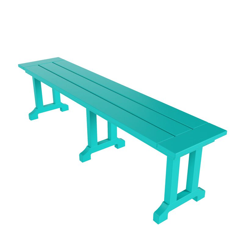 WestinTrends 65" Outdoor Dining Bench