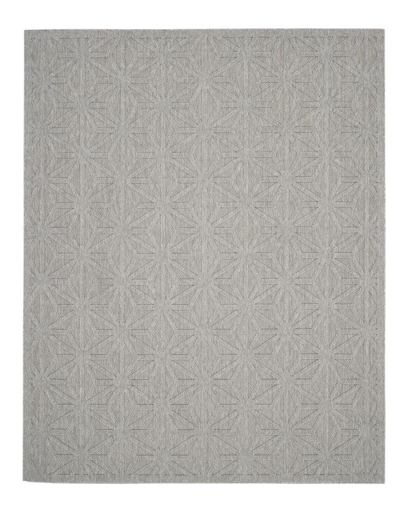HomeRoots Geometric Indoor Outdoor Area Rug image number 0