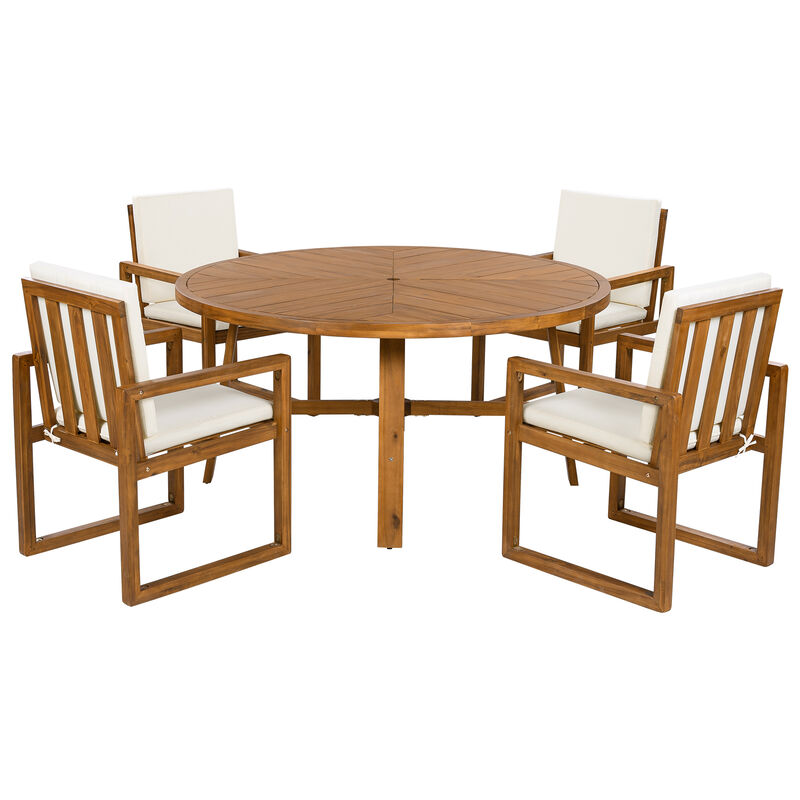Merax 5-Piece Outdoor Patio Dining Set