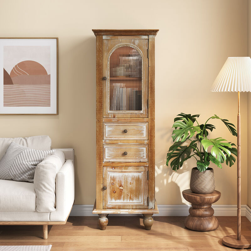 Vophex Narrow Storage Cabinet image number 2